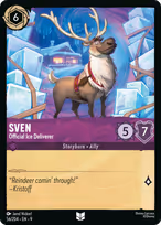 Sven - Official Ice Deliverer