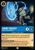Jiminy Cricket - Ghost of Christmas Past — Winterspell 146