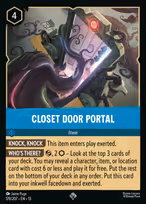 Closet Door Portal — Attack of the Vine! 170