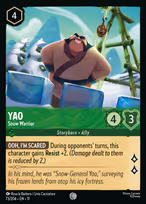 Yao - Snow Warrior — Winterspell 73