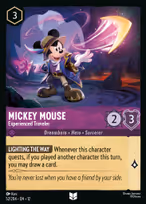 Mickey Mouse - Experienced Traveler