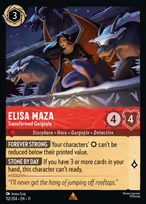 Elisa Maza - Transformed Gargoyle — Winterspell 112
