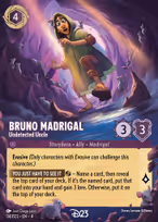 Bruno Madrigal - Undetected Uncle — D23 Collection 4
