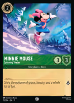 Minnie Mouse - Spinning Skater — Winterspell 72