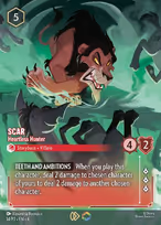 Scar - Heartless Hunter — Promo Set 2 14