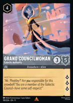Grand Councilwoman - Galactic Authority — Winterspell 190