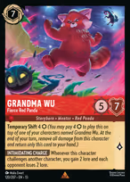 Grandma Wu - Fierce Red Panda — Attack of the Vine! 120