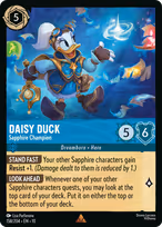 Daisy Duck - Sapphire Champion