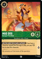 Mad Dog - Karnage's First Mate
