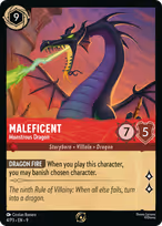 Maleficent - Monstrous Dragon — Promo Set 3 4