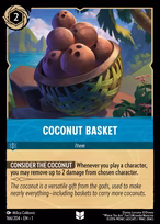 Coconut Basket — The First Chapter 166