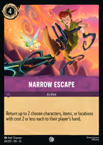 Narrow Escape — Attack of the Vine! 69