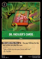 Dr. Facilier's Cards — The First Chapter 101