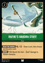 Rafiki's Bakora Staff — Winterspell 99