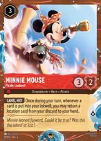 Minnie Mouse - Pirate Lookout — Promo Set 3 17