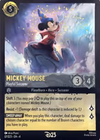 Mickey Mouse - Playful Sorcerer — D23 Collection 7