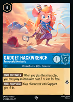 Gadget Hackwrench - Resourceful Mechanic