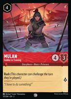 Mulan - Soldier in Training — Rise of the Floodborn 117