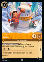 Lilo - Snow Artist
