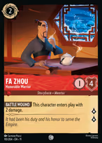 Fa Zhou - Honorable Warrior — Winterspell 110