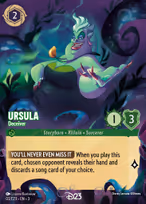 Ursula - Deceiver — D23 Collection 3