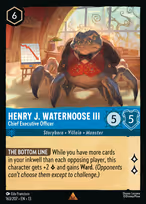 Henry J. Waternoose III - Chief Executive Officer — Attack of the Vine! 163