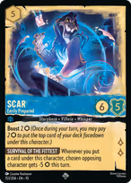 Scar - Eerily Prepared