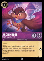Archimedes - Highly Educated Owl — The First Chapter 36