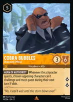 Cobra Bubbles - Dedicated Official — Winterspell 14