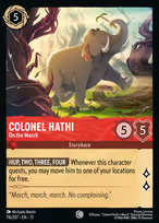 Colonel Hathi - On the March — Attack of the Vine! 116