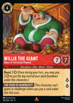 Willie the Giant - Ghost of Christmas Present — Winterspell 126