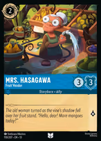Mrs. Hasagawa - Fruit Vendor — Attack of the Vine! 150