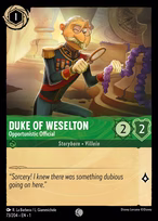 Duke of Weselton - Opportunistic Official — The First Chapter 73
