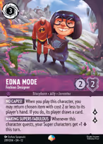 Edna Mode - Fashion Designer