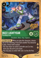 Buzz Lightyear - Providing Cover — PD1 5