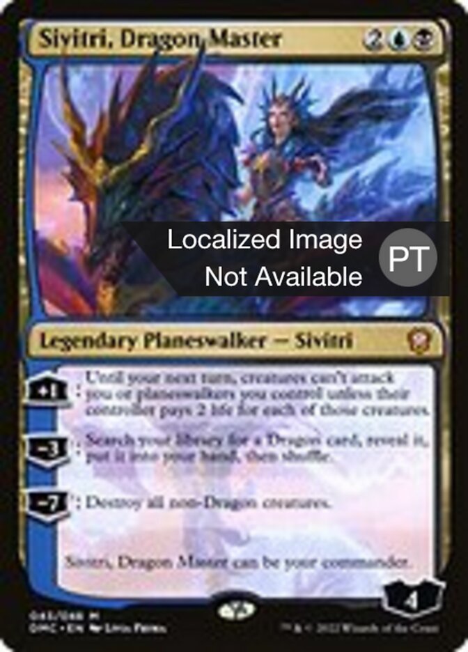 Sivitri, Senhora dos Dragões - Dominaria United Commander