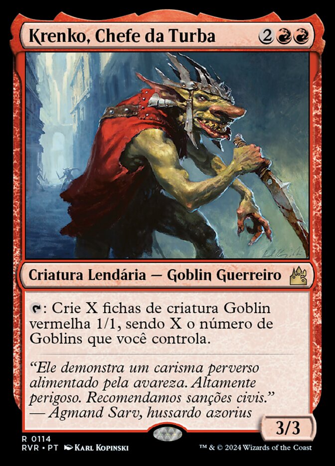 Krenko, Chefe da Turba - Ravnica Remastered