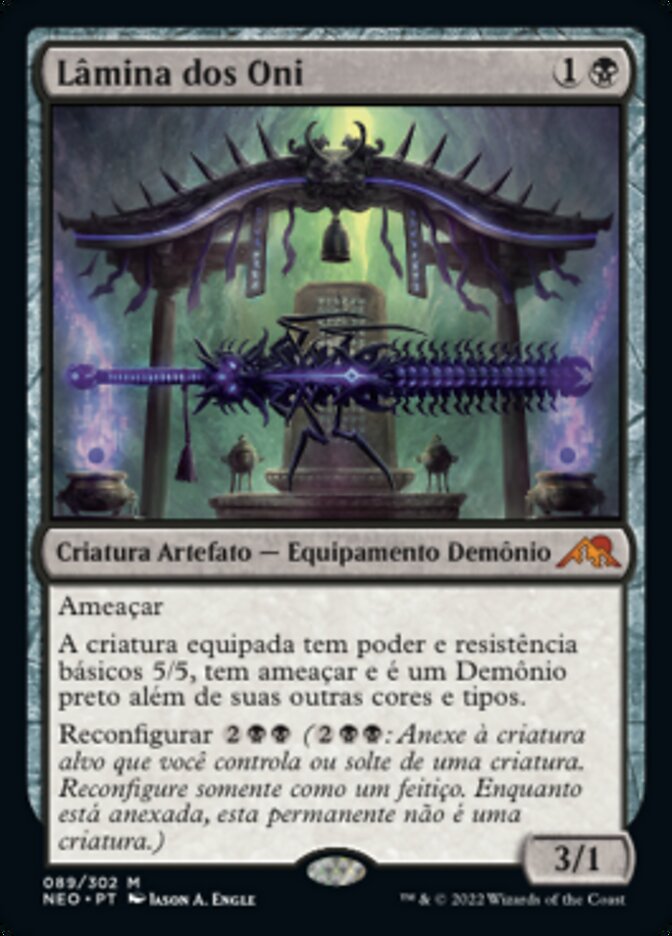 Lâmina dos Oni - Kamigawa: Neon Dynasty