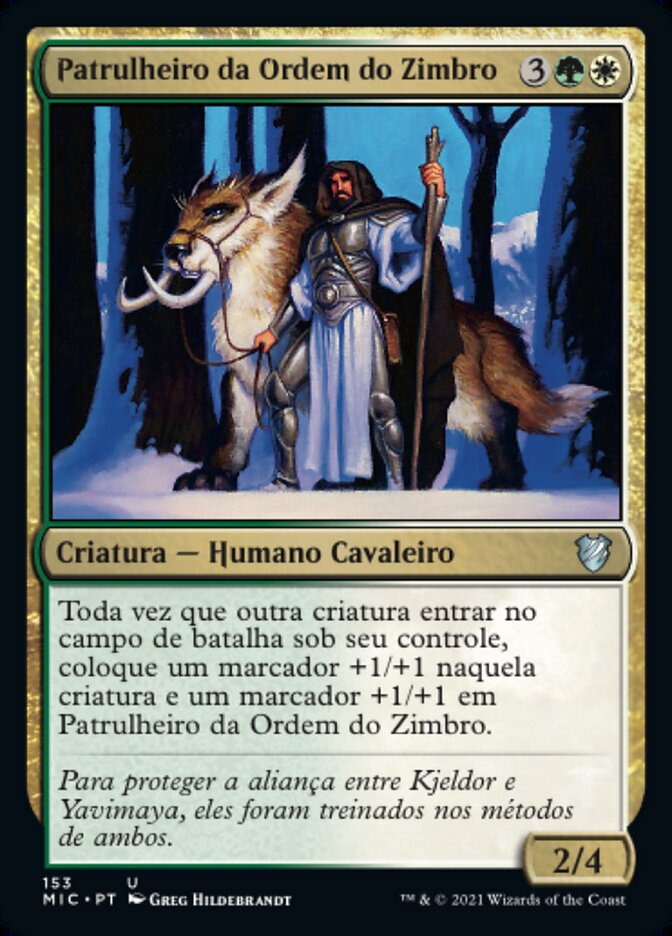 Patrulheiro da Ordem do Zimbro - Midnight Hunt Commander