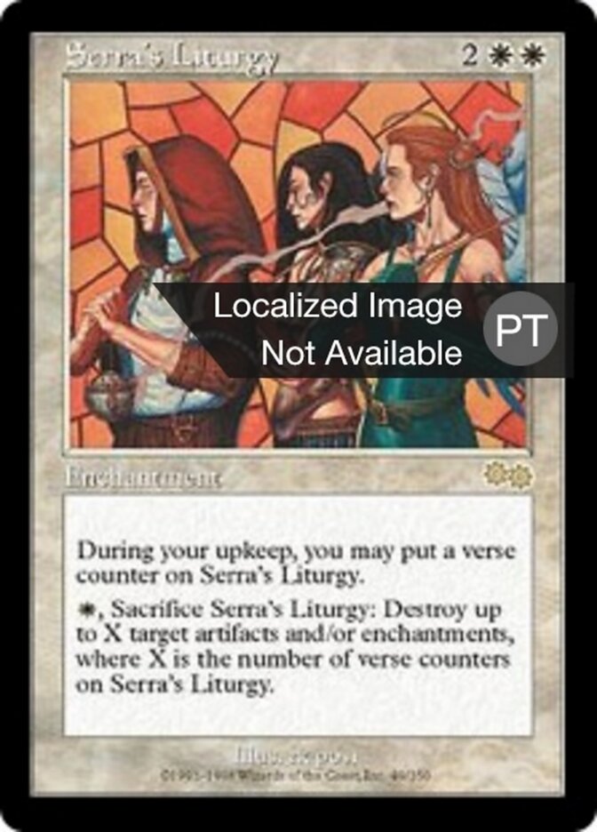 Liturgia de Serra - Urza's Saga