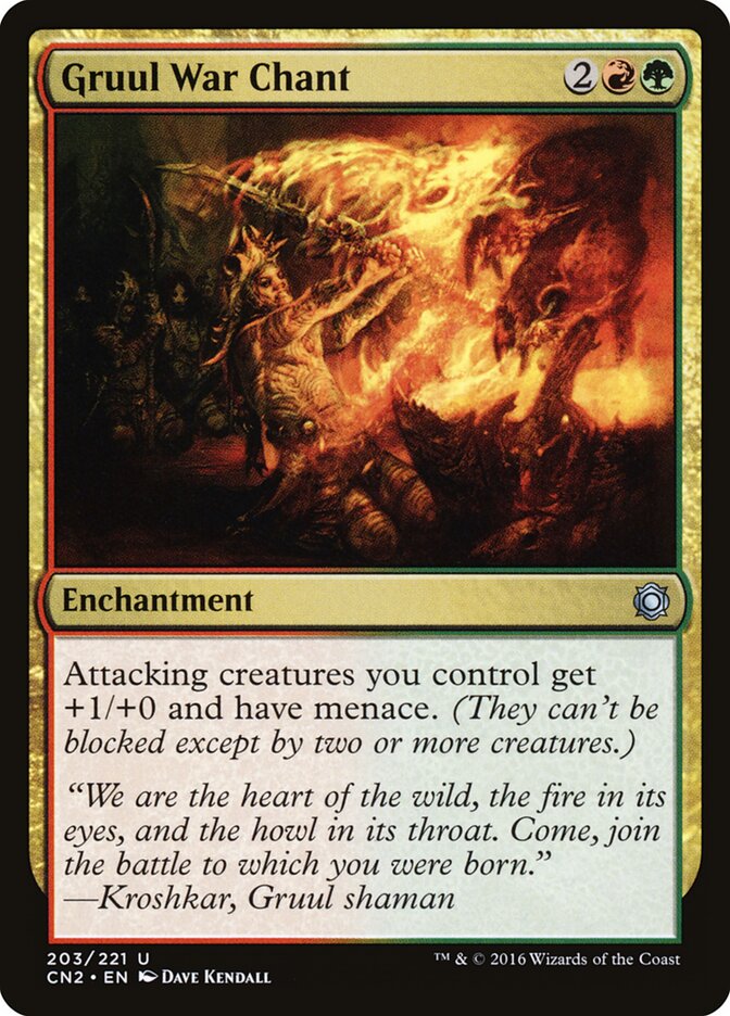 Gruul War Chant - Conspiracy: Take the Crown