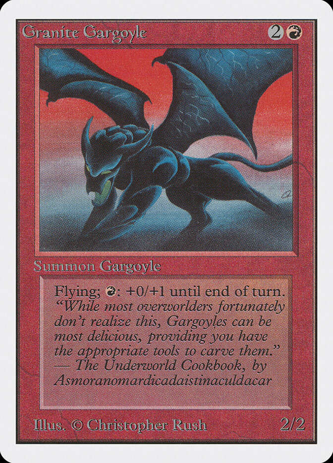 Granite Gargoyle - Unlimited Edition