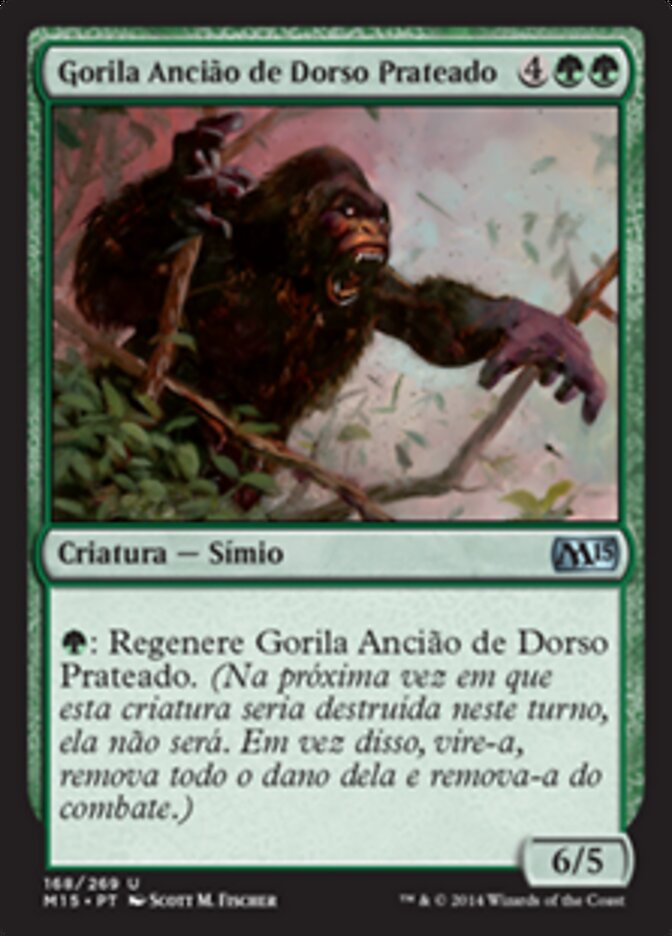 Gorila Ancião de Dorso Prateado - Magic 2015