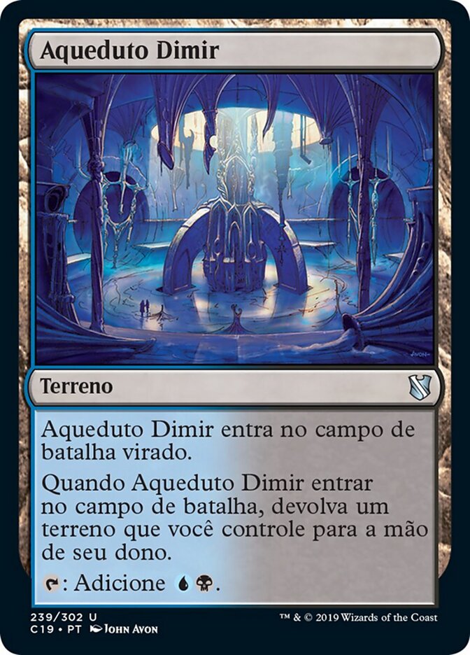 Aqueduto Dimir - Commander 2019