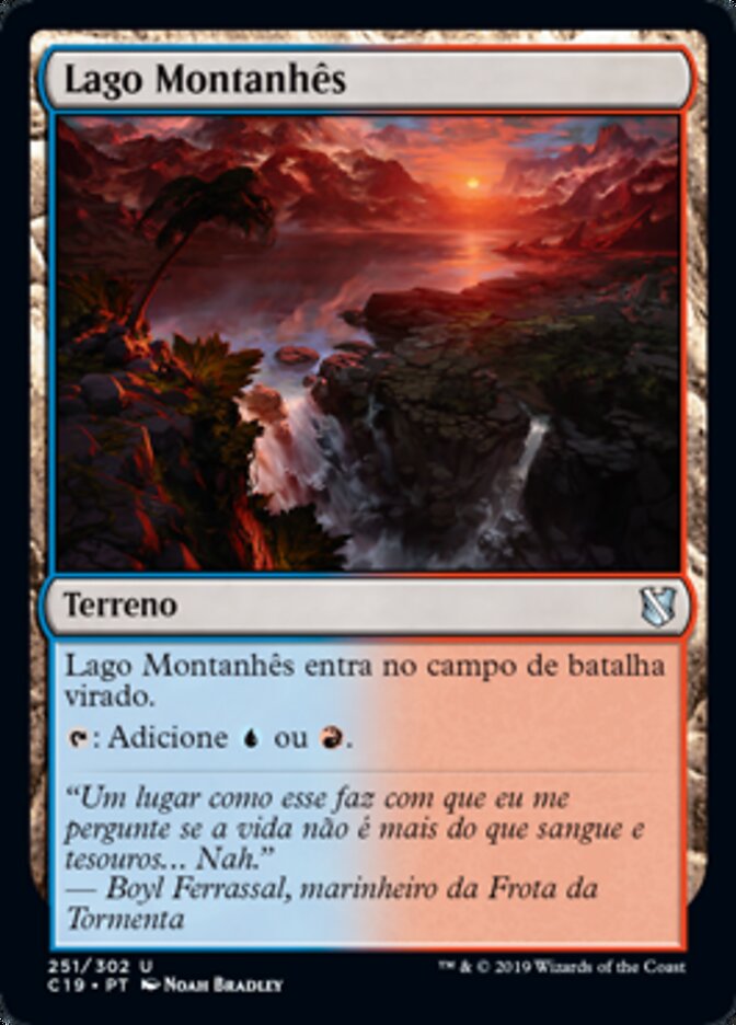 Lago Montanhês - Commander 2019