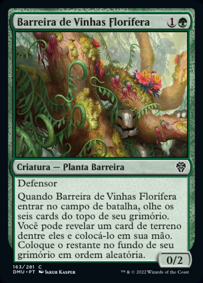 Barreira de Vinhas Florífera - Dominaria United
