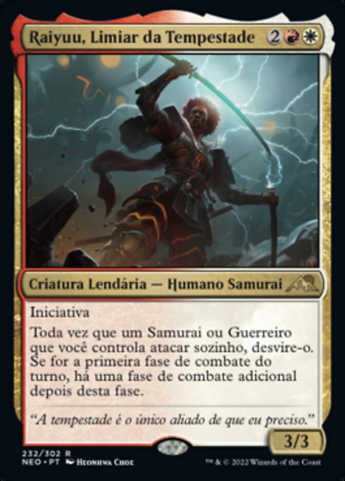 Raiyuu, Limiar da Tempestade - Kamigawa: Neon Dynasty