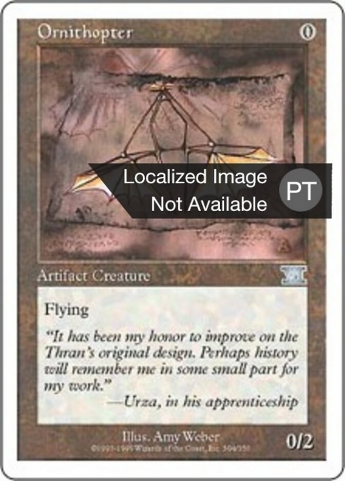 Ornitóptero - Classic Sixth Edition