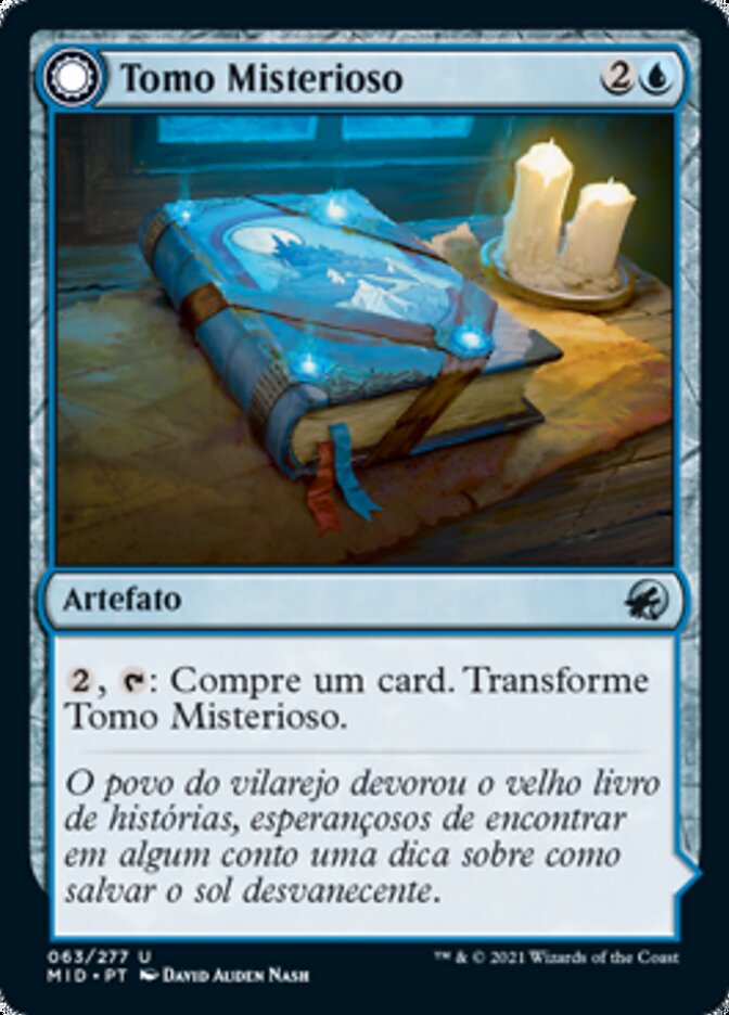 Mysterious Tome // Chilling Chronicle - Innistrad: Midnight Hunt