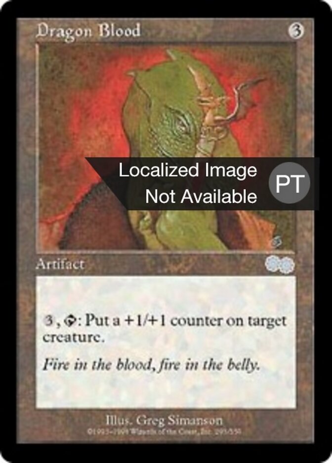 Sangue de Dragão - Urza's Saga